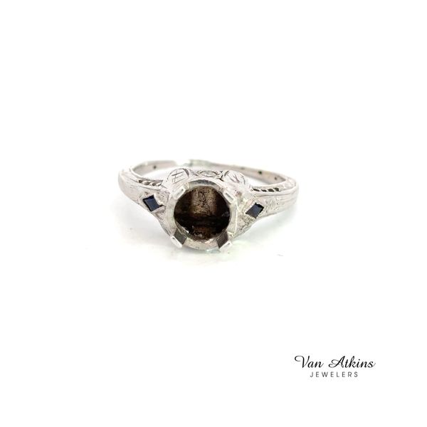 Estate Diamond Semi-Mount Ring Image 4 Van Atkins Jewelers New Albany, MS