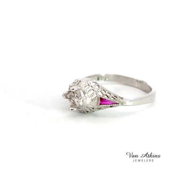 Estate Diamond Semi-Mount Ring Image 2 Van Atkins Jewelers New Albany, MS