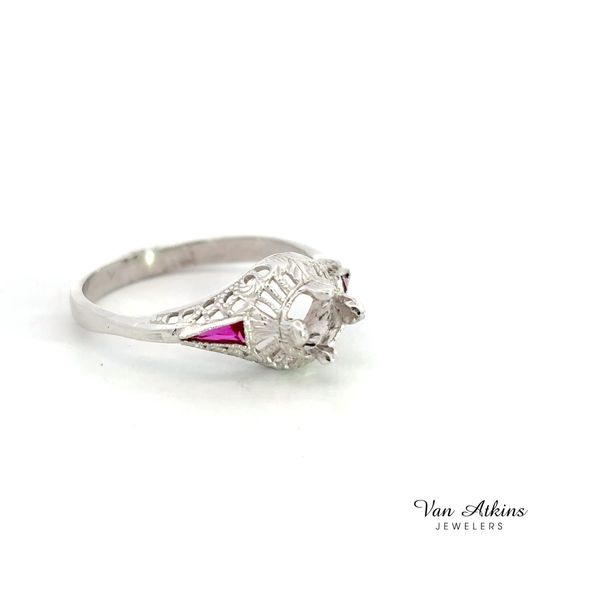 Estate Diamond Semi-Mount Ring Image 3 Van Atkins Jewelers New Albany, MS