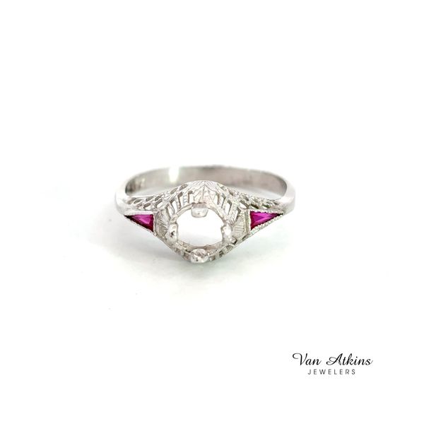 Estate Diamond Semi-Mount Ring Image 4 Van Atkins Jewelers New Albany, MS