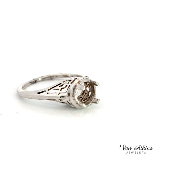 Estate Diamond Semi-Mount Ring Image 3 Van Atkins Jewelers New Albany, MS