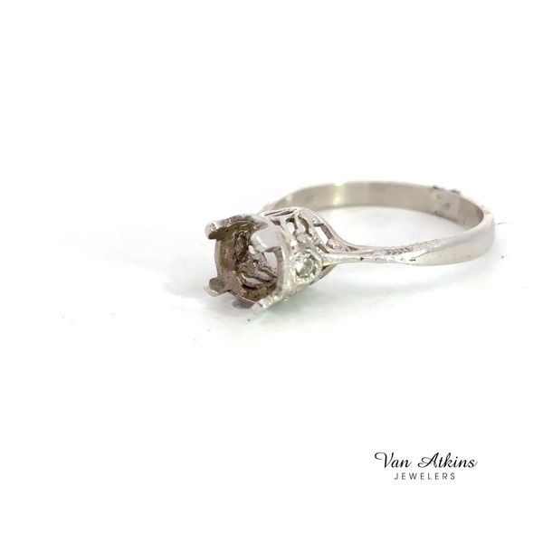 Estate Diamond Semi-Mount Ring Image 2 Van Atkins Jewelers New Albany, MS
