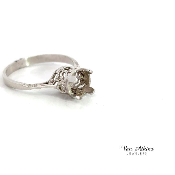 Estate Diamond Semi-Mount Ring Image 3 Van Atkins Jewelers New Albany, MS