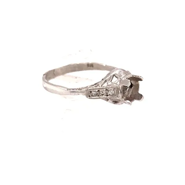 Estate Diamond Semi Mount Image 2 Van Atkins Jewelers New Albany, MS