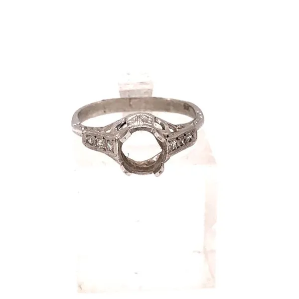 Estate Diamond Semi Mount Van Atkins Jewelers New Albany, MS