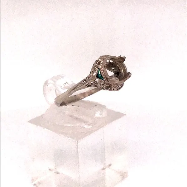 Estate Diamond Semi Mount Image 2 Van Atkins Jewelers New Albany, MS