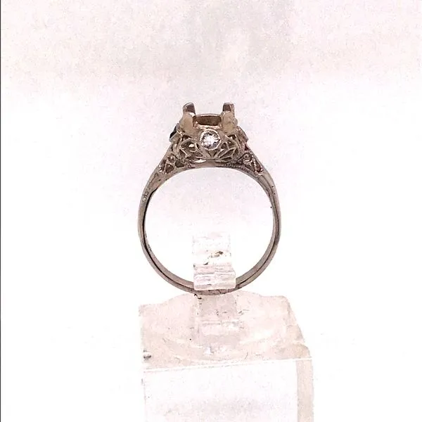 Estate Diamond Semi Mount Image 3 Van Atkins Jewelers New Albany, MS