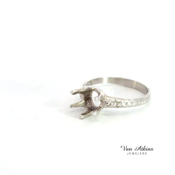 Estate Diamond Semi-Mount Ring Image 2 Van Atkins Jewelers New Albany, MS