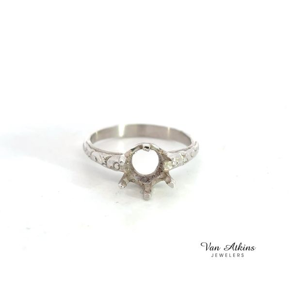 Estate Diamond Semi-Mount Ring Image 4 Van Atkins Jewelers New Albany, MS