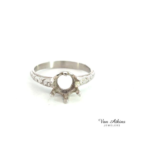 Estate Diamond Semi-Mount Ring Van Atkins Jewelers New Albany, MS