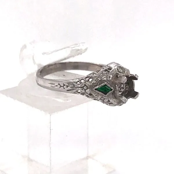 Estate Diamond Semi Mount Image 2 Van Atkins Jewelers New Albany, MS