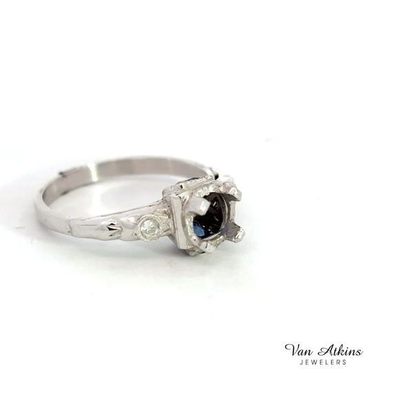 Estate Diamond Semi-Mount Ring Image 2 Van Atkins Jewelers New Albany, MS