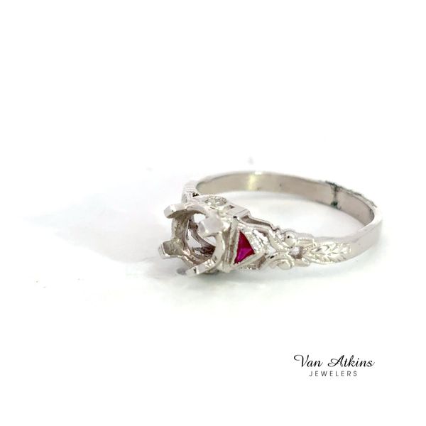 Estate Diamond Semi-Mount Ring Image 3 Van Atkins Jewelers New Albany, MS