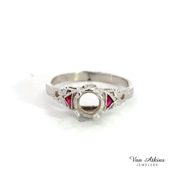 Estate Diamond Semi-Mount Ring Van Atkins Jewelers New Albany, MS