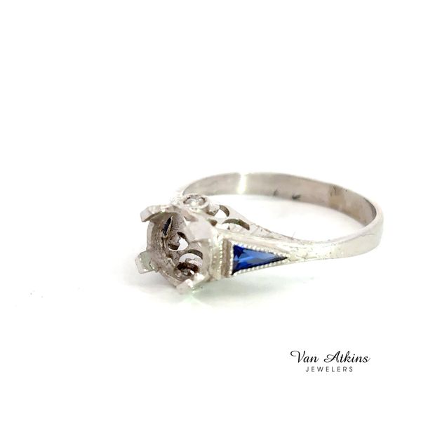 Estate Diamond Semi-Mount Ring Image 3 Van Atkins Jewelers New Albany, MS