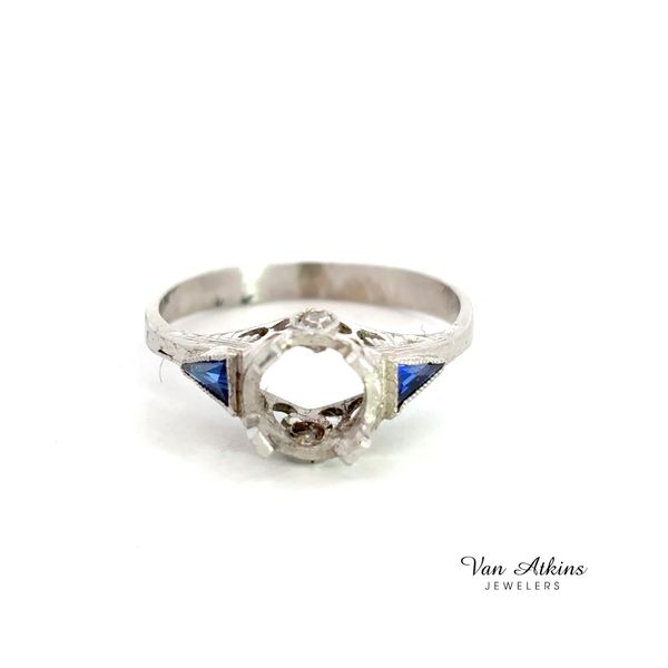 Estate Diamond Semi-Mount Ring Van Atkins Jewelers New Albany, MS