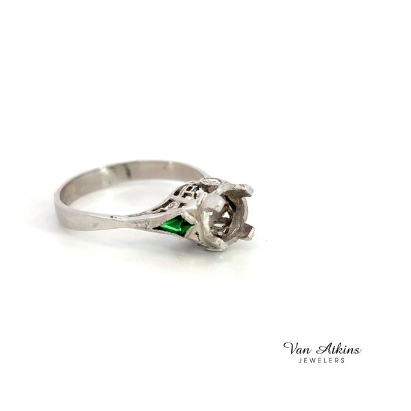 Estate Diamond Semi-Mount Ring Image 2 Van Atkins Jewelers New Albany, MS