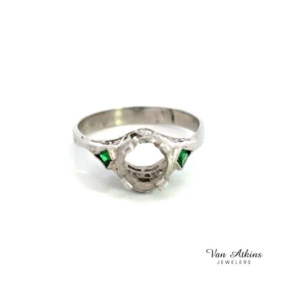 Estate Diamond Semi-Mount Ring Van Atkins Jewelers New Albany, MS