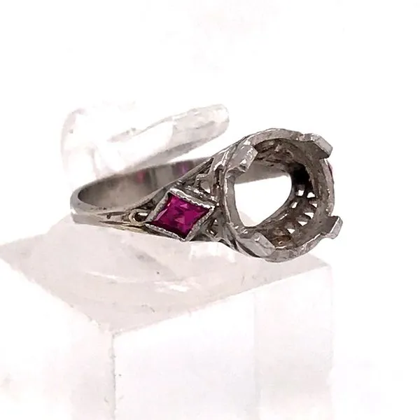 Estate Diamond Semi Mount Image 2 Van Atkins Jewelers New Albany, MS