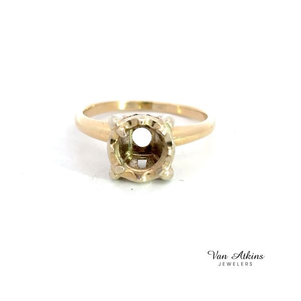 Estate Diamond Semi-Mount Ring Image 4 Van Atkins Jewelers New Albany, MS