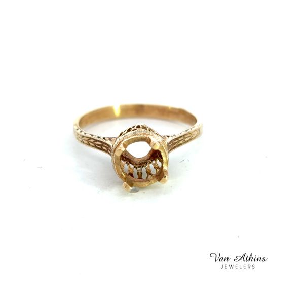 Estate Diamond Semi-Mount Ring Van Atkins Jewelers New Albany, MS