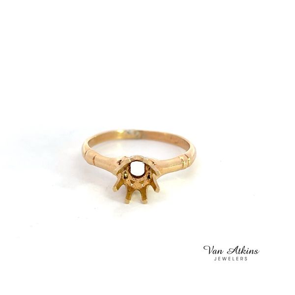 Estate Diamond Semi-Mount Ring Image 4 Van Atkins Jewelers New Albany, MS