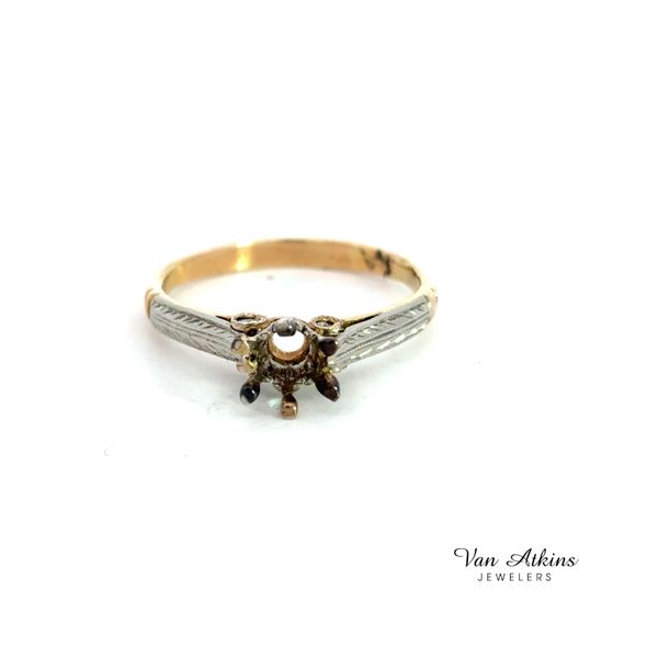 Estate Diamond Semi-Mount Ring Image 4 Van Atkins Jewelers New Albany, MS