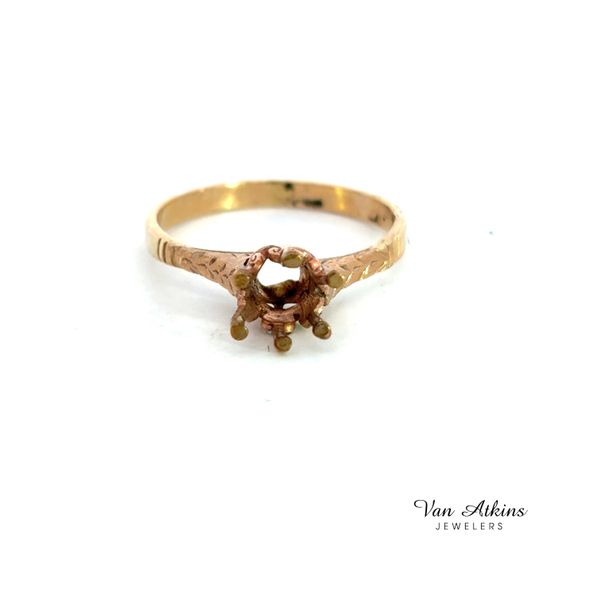 Estate Diamond Semi-Mount Ring Image 4 Van Atkins Jewelers New Albany, MS