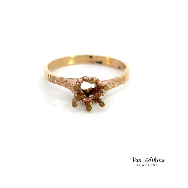 Estate Diamond Semi-Mount Ring Van Atkins Jewelers New Albany, MS