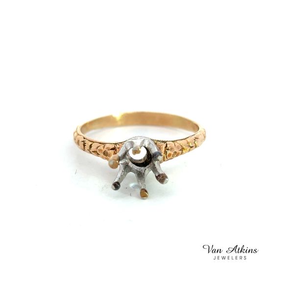 Estate Diamond Semi-Mount Ring Image 4 Van Atkins Jewelers New Albany, MS