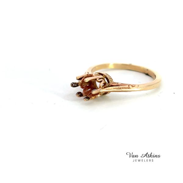 Estate Diamond Semi-Mount Ring Image 3 Van Atkins Jewelers New Albany, MS