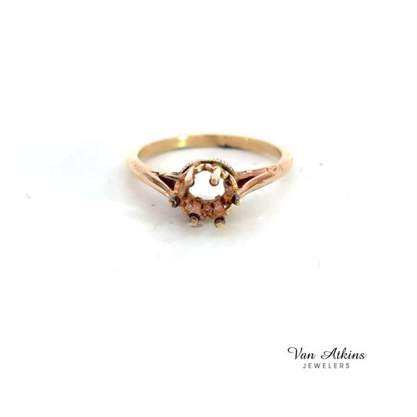Estate Diamond Semi-Mount Ring Image 4 Van Atkins Jewelers New Albany, MS