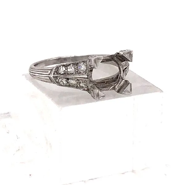 Estate Diamond Semi Mount Image 2 Van Atkins Jewelers New Albany, MS