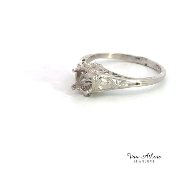 Estate Diamond Semi-Mount Ring Image 2 Van Atkins Jewelers New Albany, MS