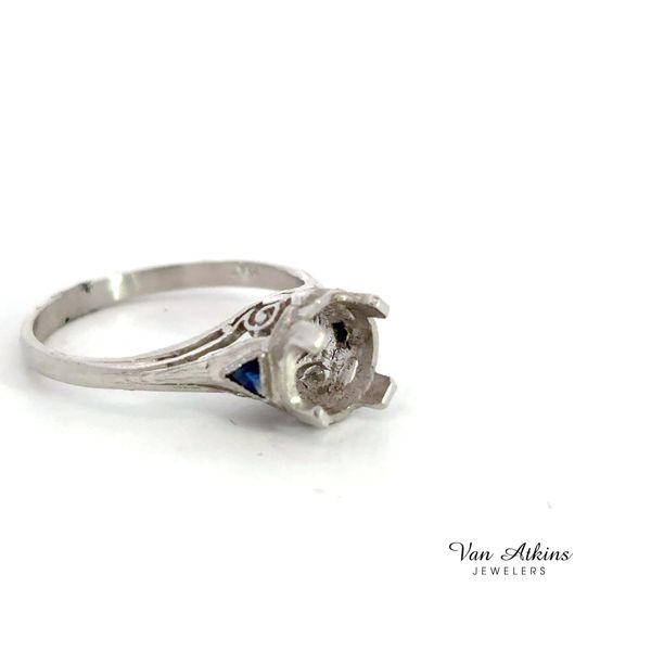 Estate Diamond Semi-Mount Ring Image 2 Van Atkins Jewelers New Albany, MS