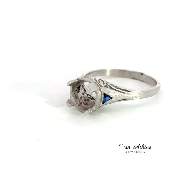 Estate Diamond Semi-Mount Ring Image 3 Van Atkins Jewelers New Albany, MS