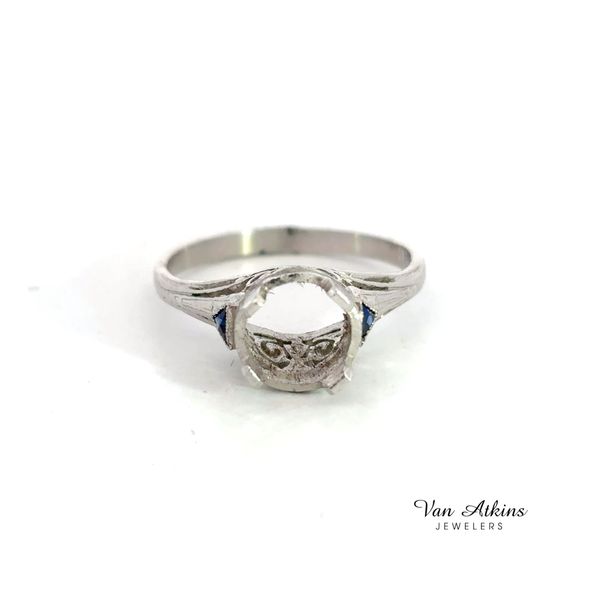 Estate Diamond Semi-Mount Ring Van Atkins Jewelers New Albany, MS