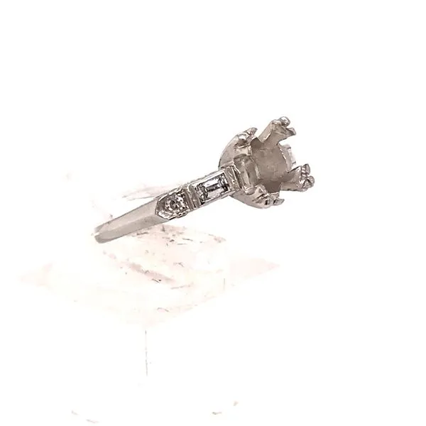 Estate Diamond Semi Mount Image 2 Van Atkins Jewelers New Albany, MS