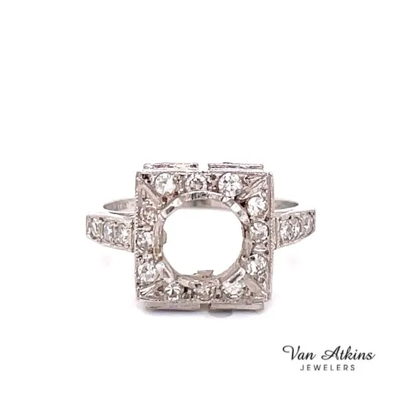 Estate Diamond Semi Mount Van Atkins Jewelers New Albany, MS