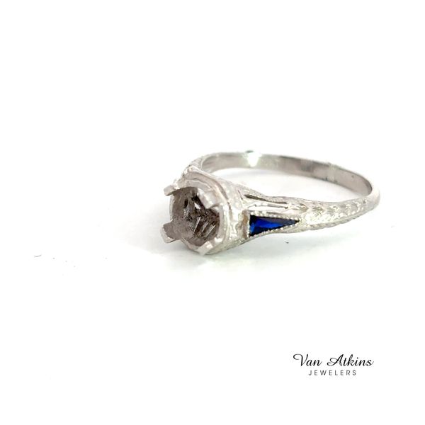 Estate Diamond Semi-Mount Ring Image 2 Van Atkins Jewelers New Albany, MS