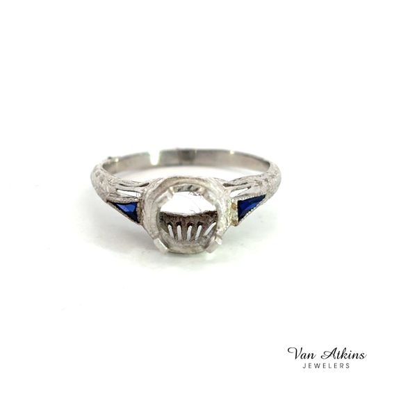 Estate Diamond Semi-Mount Ring Van Atkins Jewelers New Albany, MS