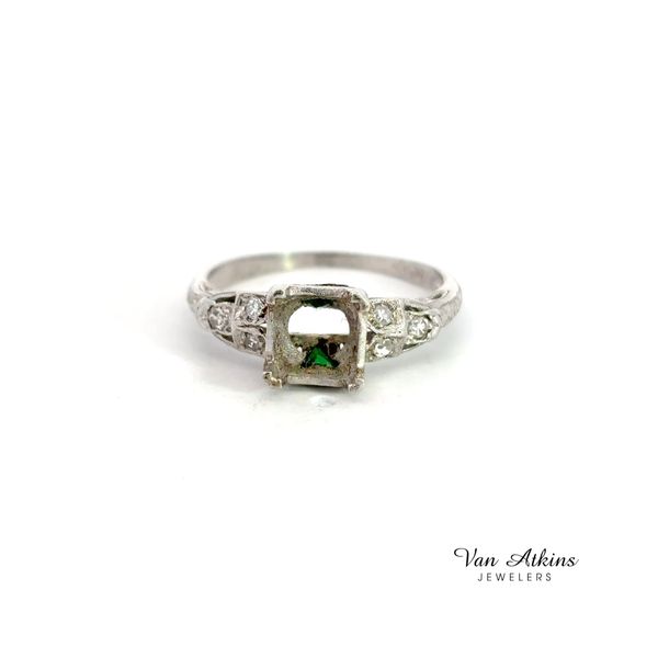Estate Diamond Semi-Mount Ring Van Atkins Jewelers New Albany, MS