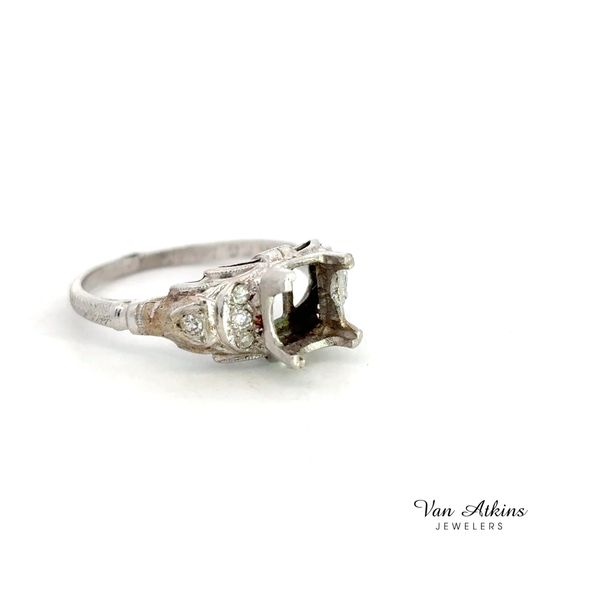 Estate Diamond Semi-Mount Ring Image 3 Van Atkins Jewelers New Albany, MS