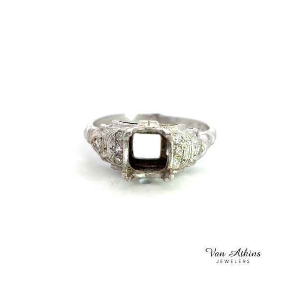 Estate Diamond Semi-Mount Ring Van Atkins Jewelers New Albany, MS