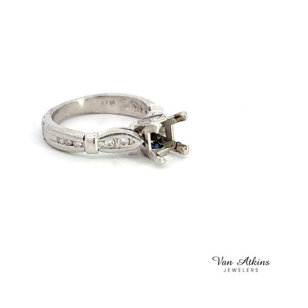 0.10 Carat Estate Diamond Semi-Mount Ring Image 3 Van Atkins Jewelers New Albany, MS