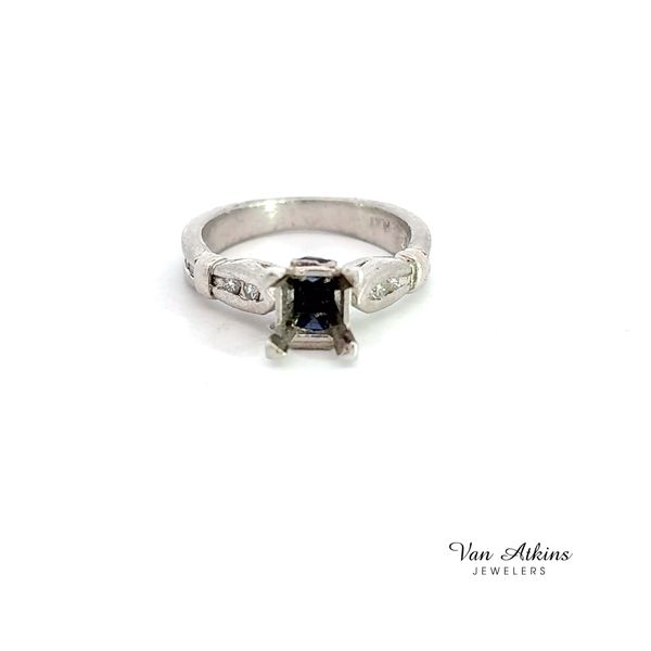 0.10 Carat Estate Diamond Semi-Mount Ring Image 4 Van Atkins Jewelers New Albany, MS