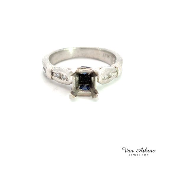 0.10 Carat Estate Diamond Semi-Mount Ring Van Atkins Jewelers New Albany, MS