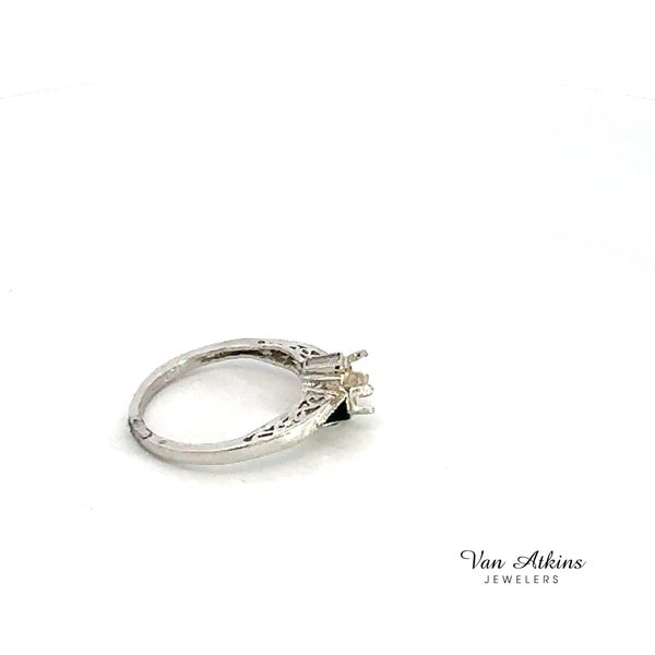0.16 Carat Estate Diamond Semi-Mount Ring Image 2 Van Atkins Jewelers New Albany, MS