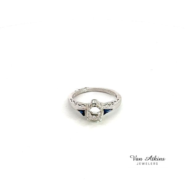 0.16 Carat Estate Diamond Semi-Mount Ring Van Atkins Jewelers New Albany, MS