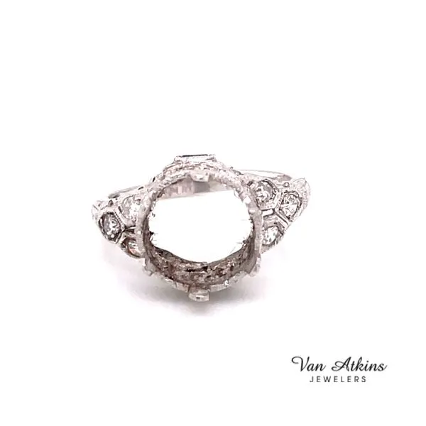 0.60 Carat Estate Diamond Semi-Mount Rings Van Atkins Jewelers New Albany, MS